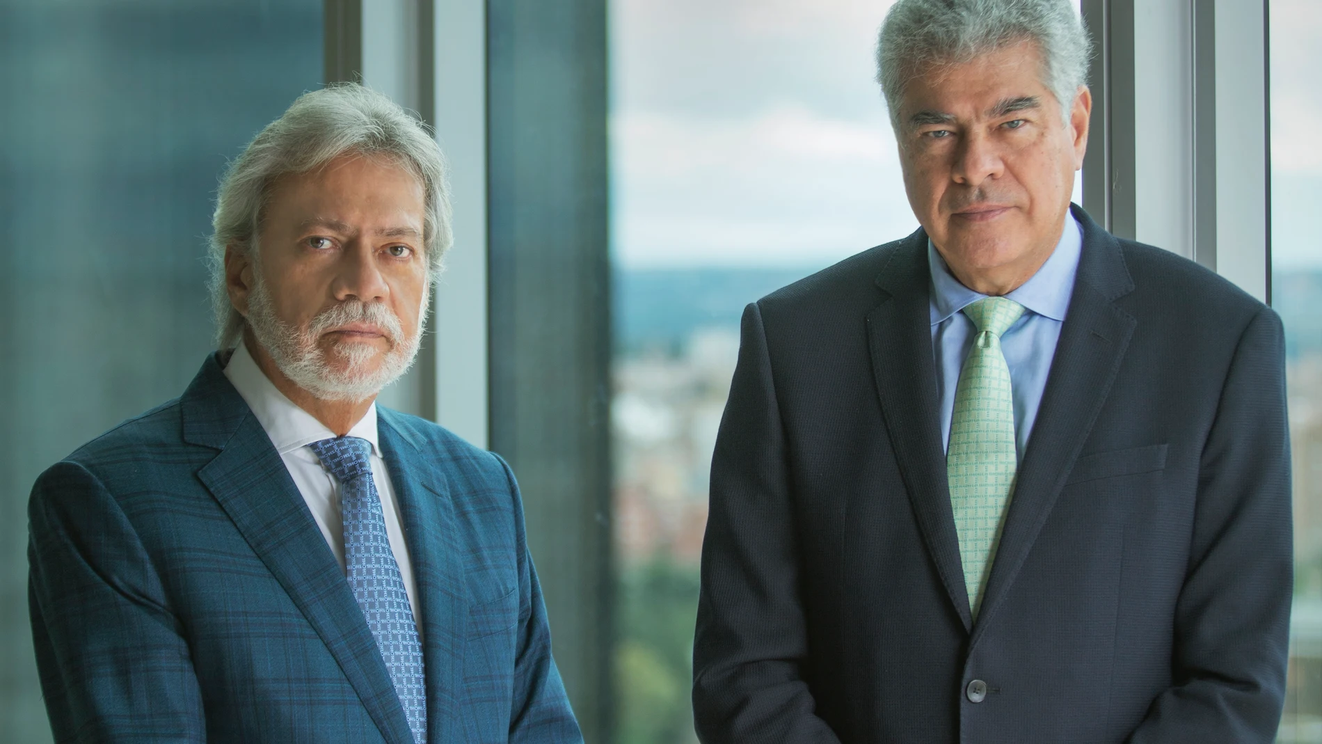 D. Luis Amodio y D. Mauricio Amodio, presidente y vicepresidente ejecutivos de OHLA