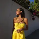 Rocío Osorno con vestido de Zara.