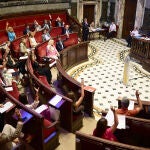 El Ayuntamiento de Valencia aprueba su organigrama en el que Vox no tiene áreas de gobierno