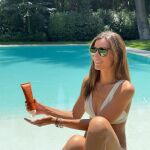 Ana Boyer y su truco para el bronceado.