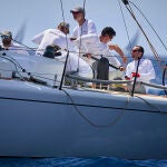 Felipe VI, a bordo del "Aifos"