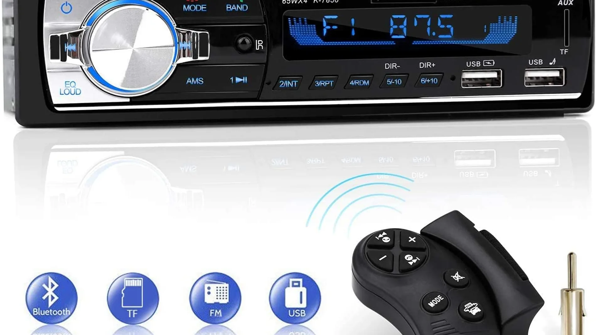 Aparato para tener bluetooth en un coche antiguo