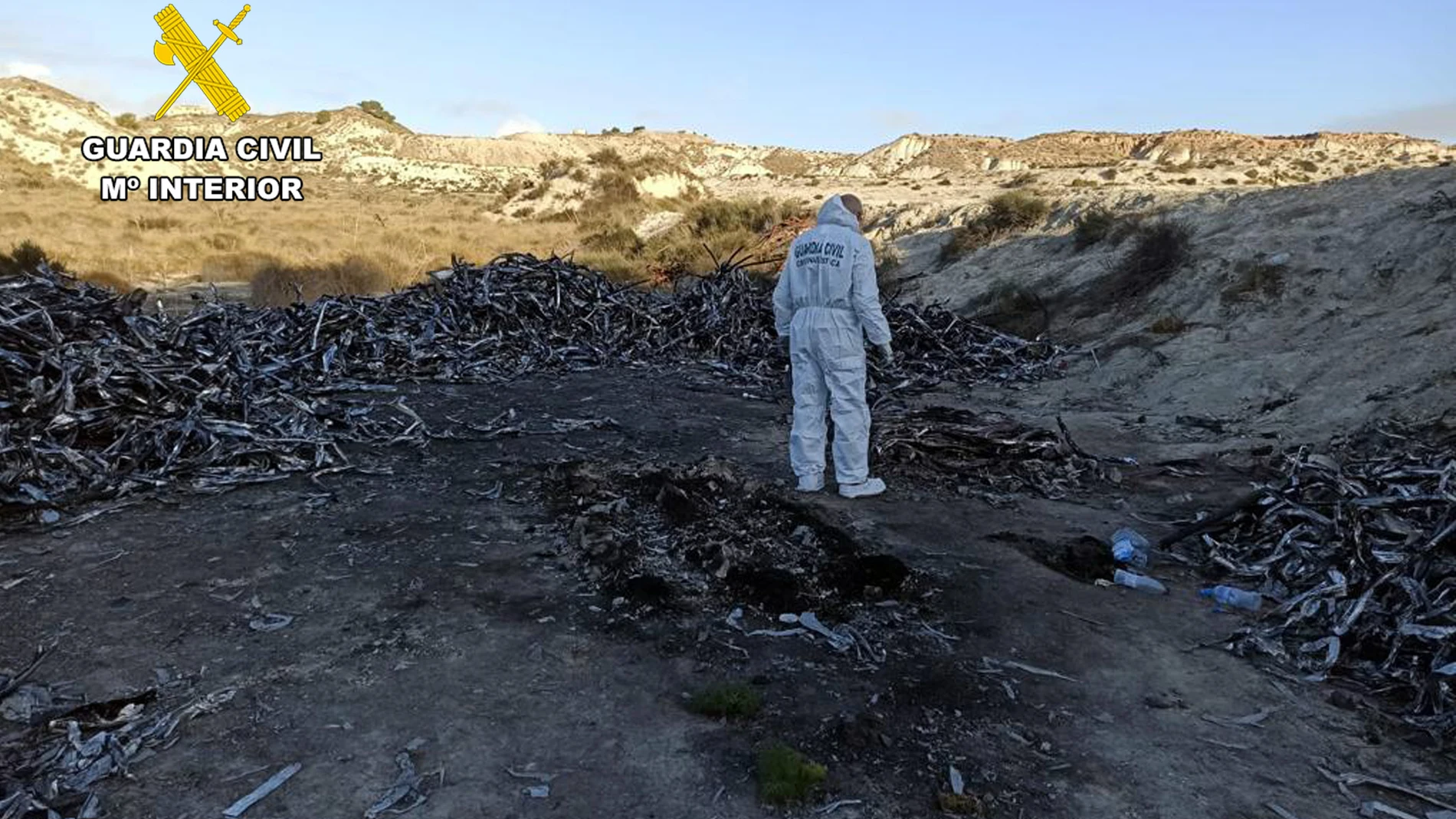 Once detenidos por robar tres toneladas de cobre en Murcia, Alicante y Albacete