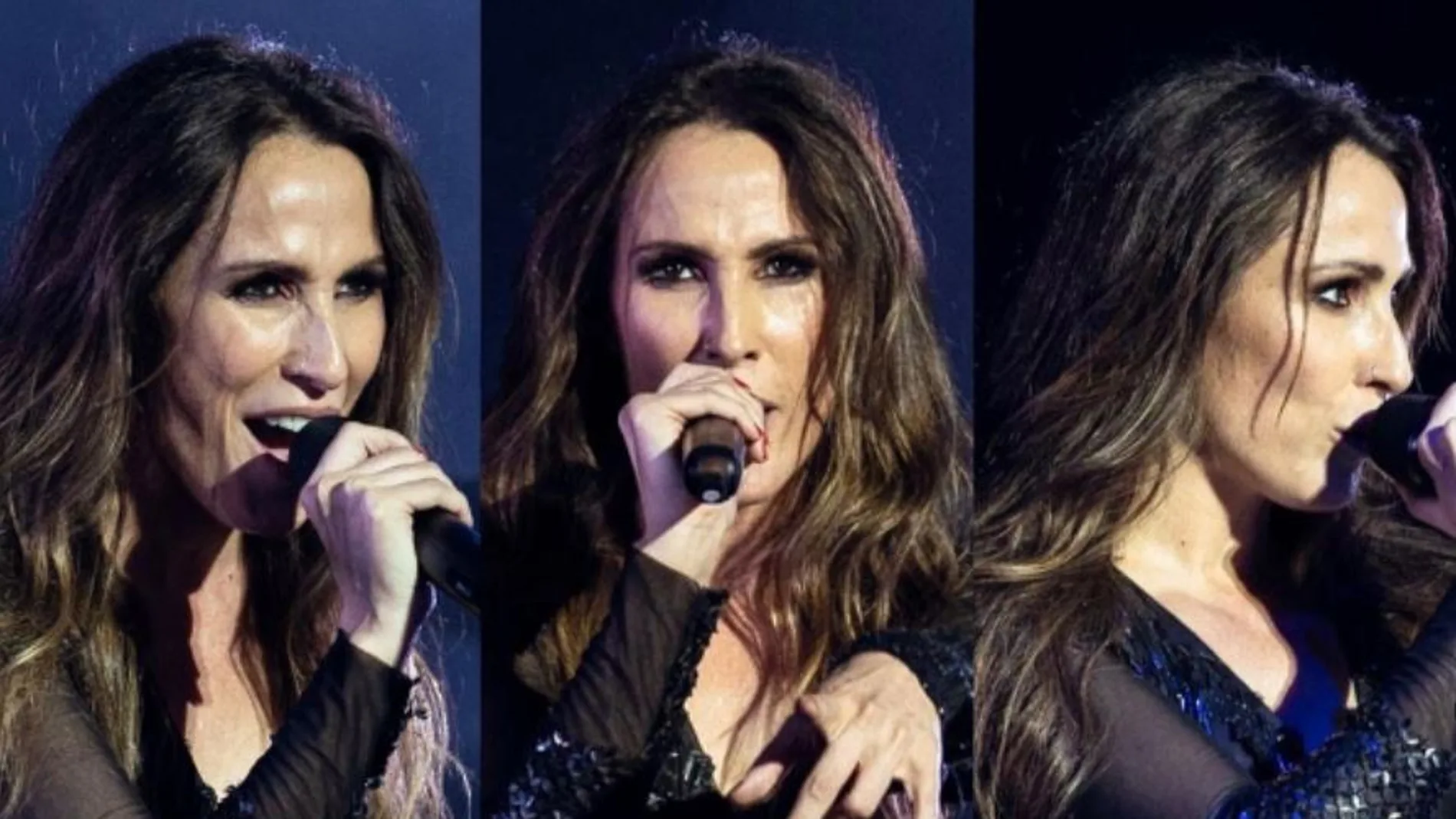 Malú, durante su actuación