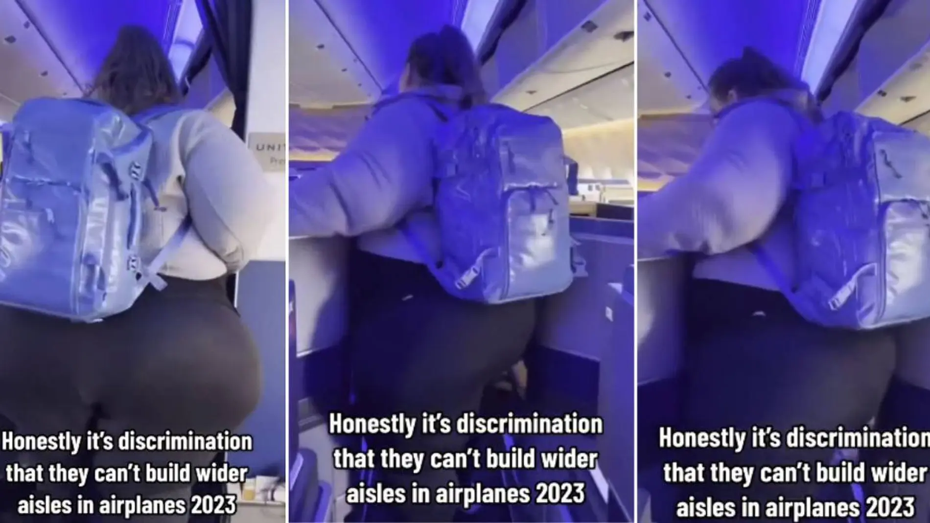 Influencer de talla grande acusa a aerolíneas de discriminación en aviones ¿verdad o engaño?