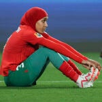 Nouhaila Benzina después de la eliminación ante Francia