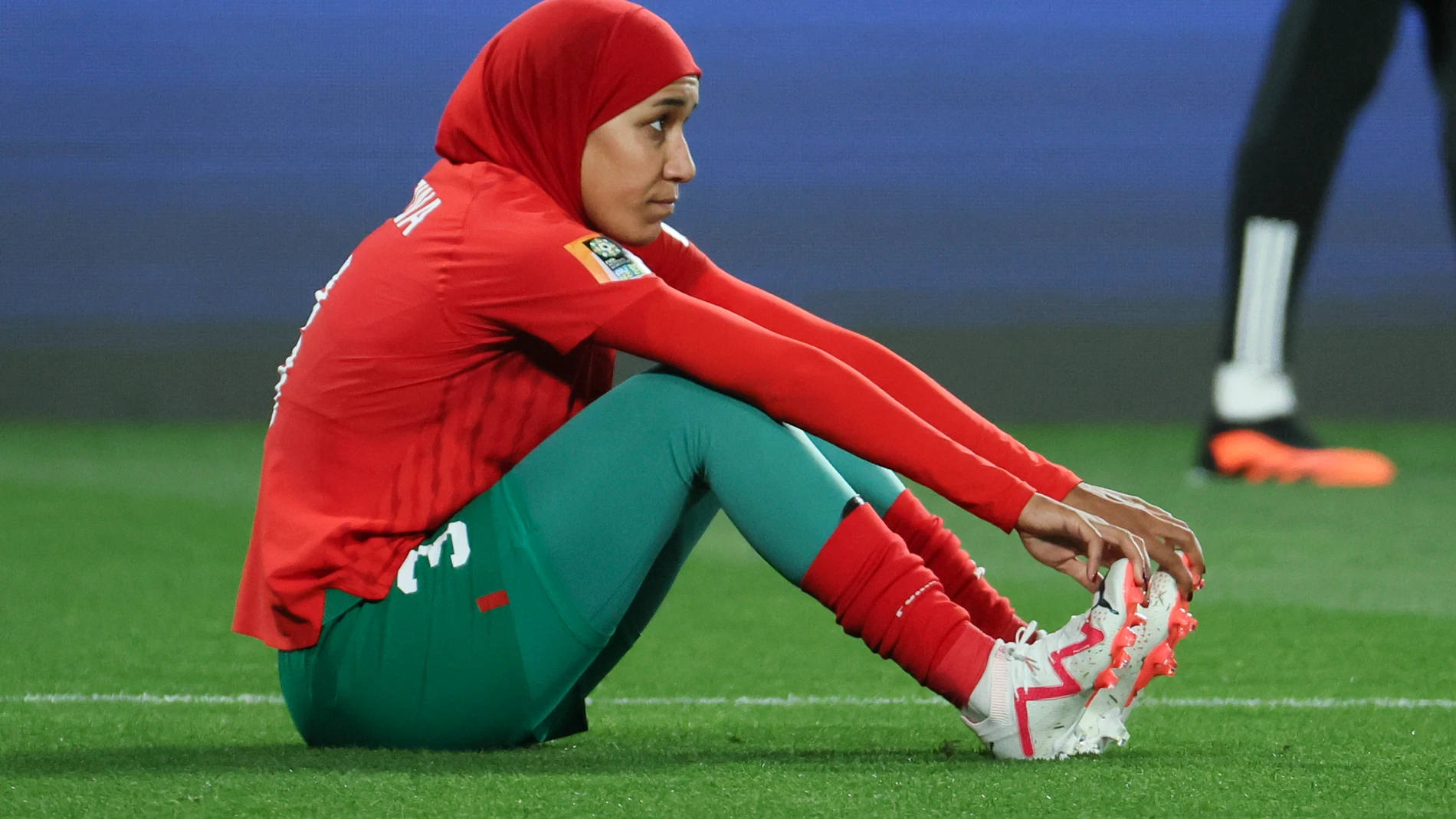 Nouhaila Benzina después de la eliminación ante Francia
