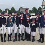 Grupo de medallistas de Doma Clásica