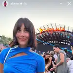 Aitana de fiesta en Ushuaïa.