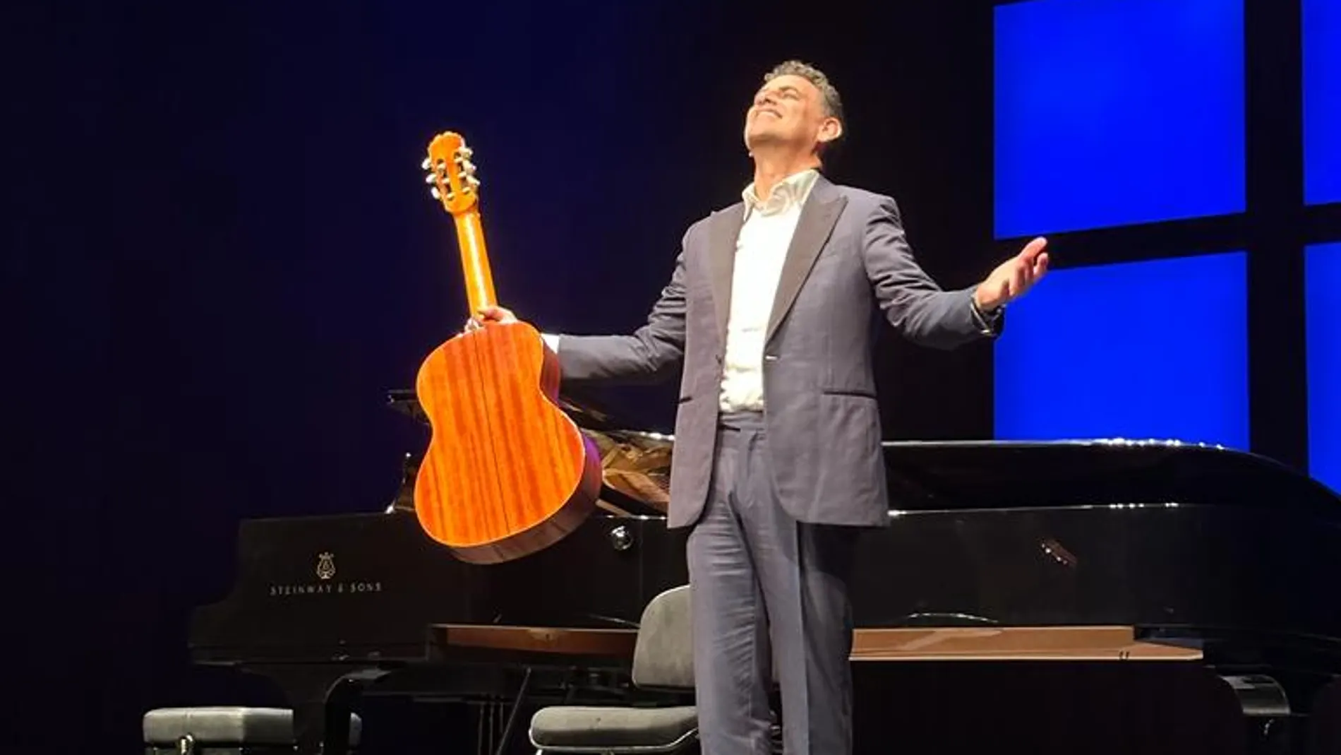La guitarra fue protagonista de algunas piezas en El Escorial