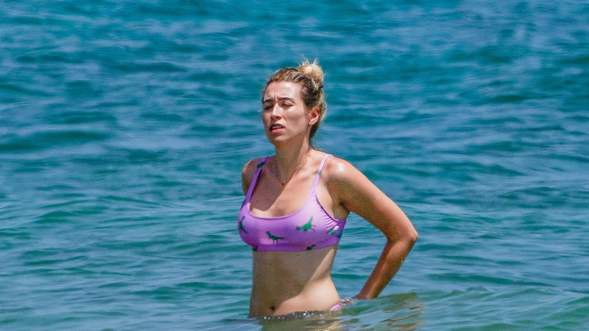 Eva Soriano en Ibiza.