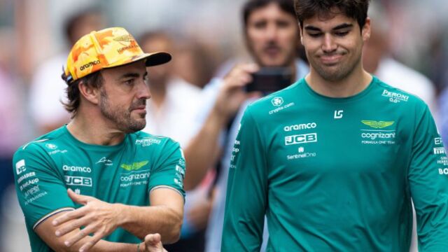Fernando Alonso y Lance Stroll