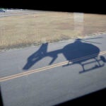Un helicóptero de la DGT sufre un accidente sin heridos graves durante su aterrizaje en La Mojonera (Almería)