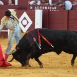 La frescura de Jorge Molina destaca en una plomiza tarde en La Malagueta