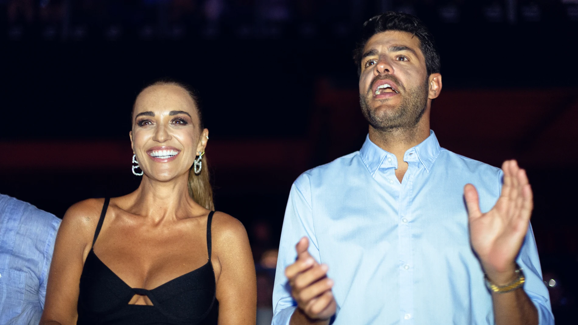 Paula Echevarría de concierto.