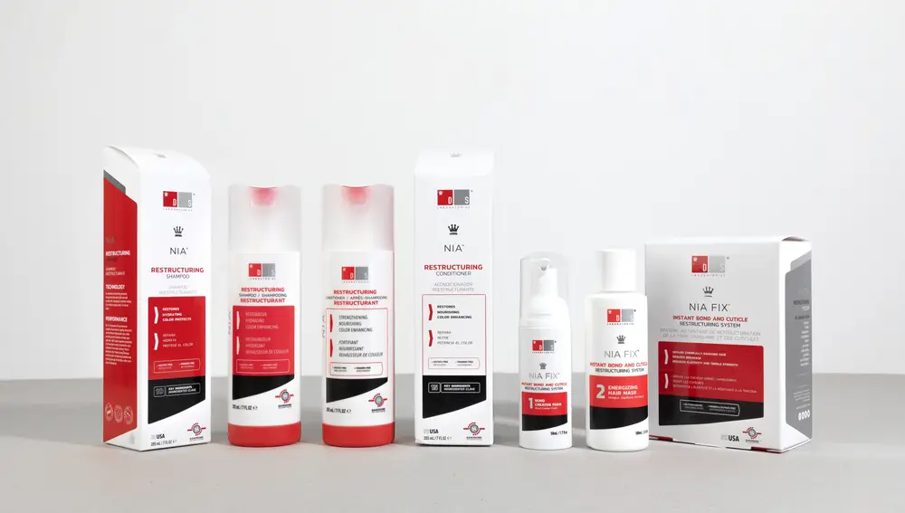 Colección NIA FIX de productos para el cabello