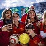 Aficionados españoles en Sídney
