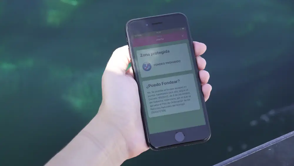 La App «Projecte Posidònia» informa de la localización de posidonia