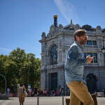 Fachada del Banco de España en Madrid