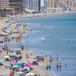 MURCIA.-La bandera amarilla ondea este jueves en 5 playas de la Región de Murcia