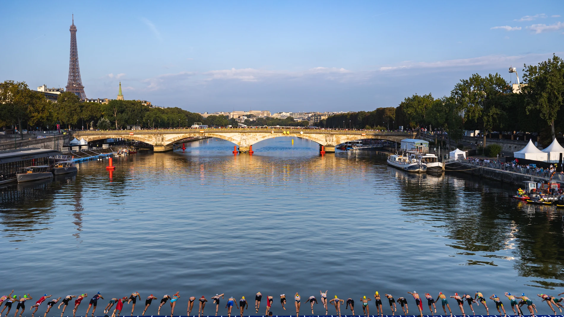 Las aguas del Senna no pueden albergar la natación del triatlón