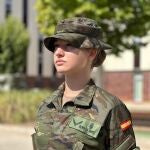 La Princesa Leonor en su primer día en la Academia de Zaragoza