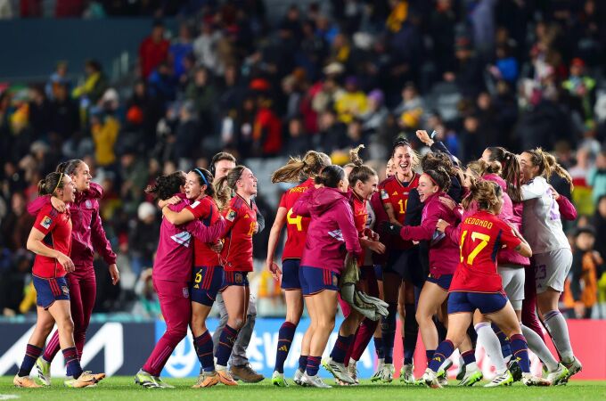 Celebración histórica de la selección femenina 