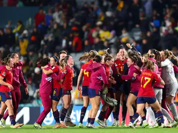 Celebración histórica de la selección femenina Celebración histórica de la selección femenina