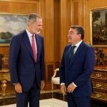 El rey recibe al PNV como parte de la ronda de consultas para la investidura