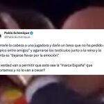 Echenique sobre Rubiales: "¿De verdad van a permitir que esto sea la "marca España" que exportamos y no lo van a cesar?"