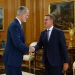 Rey Felipe VI recibe a Añberto Núñez Feijóo