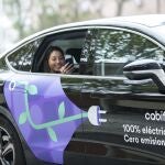 Un coche de Cabify en Madrid