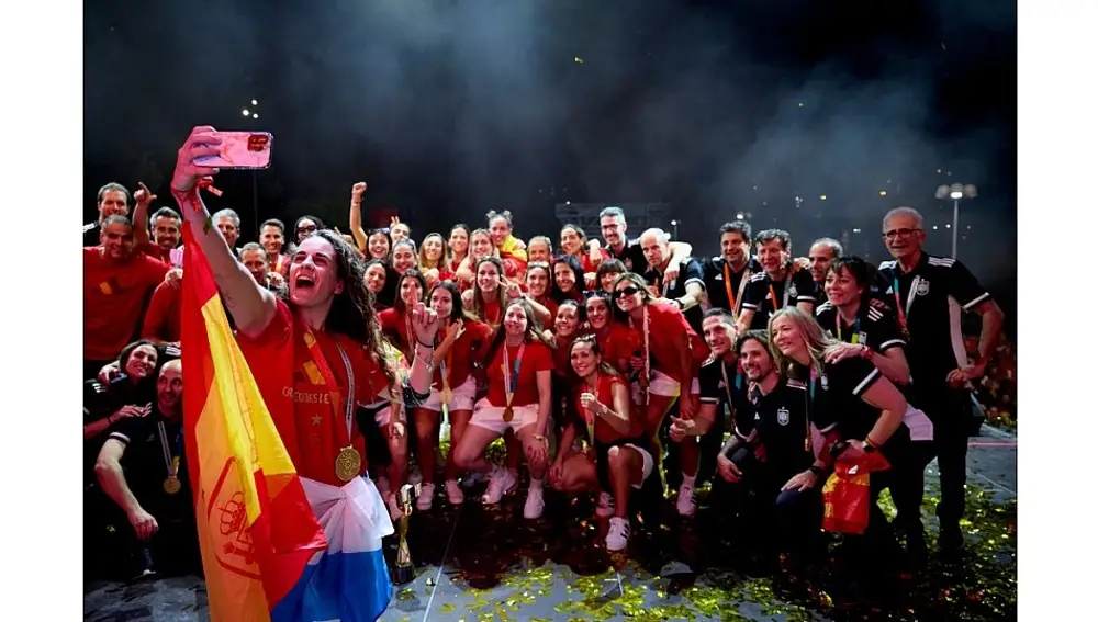 España celebra su histórico Mundial en Madrid Río