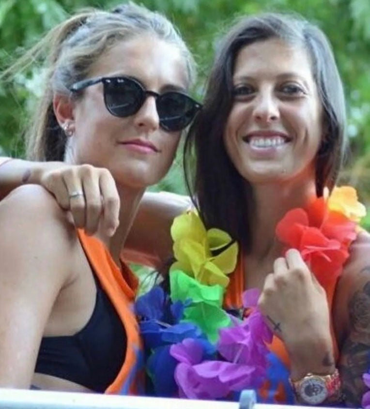 Alexia Putellas y Jenni Hermoso