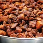 Los famosos chicharrones de Chiclana de la Frontera (Cádiz)