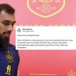 "No se sí algún día volveré" las frase claves de la renuncia de Borja Iglesias que enloquecen a las redes 