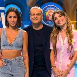 Ramón García junto a Cristinini y Michelle Calvó