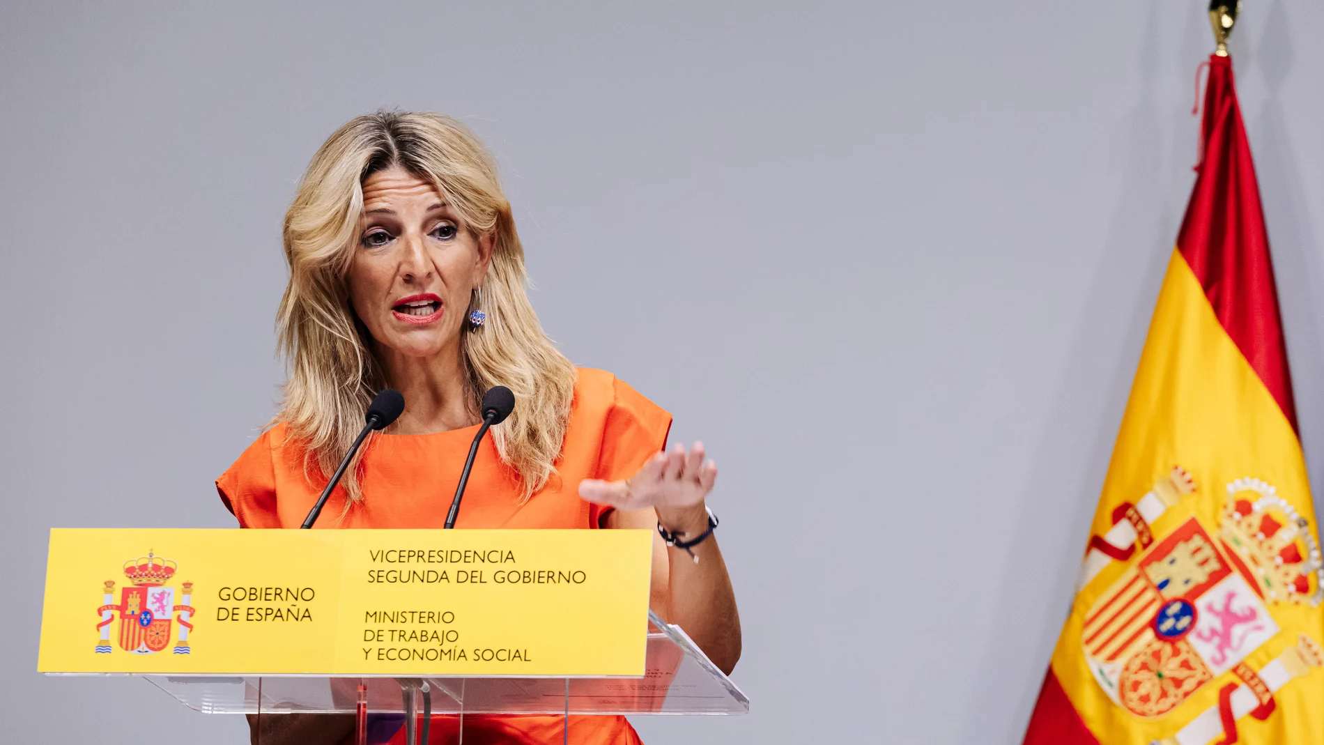 Yolanda Díaz contradice a Alegría sobre el caso Rubiales: "Es verdad que el Gobierno ha actuado con lentitud"