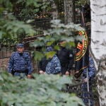 PMC Wagner group founder and chief Yevgeny Prigozhin funeral in St. Petersburg 
