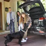 La Infanta Sofía pone rumbo a Gales.