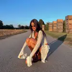 Dulceida con botas de Zara.