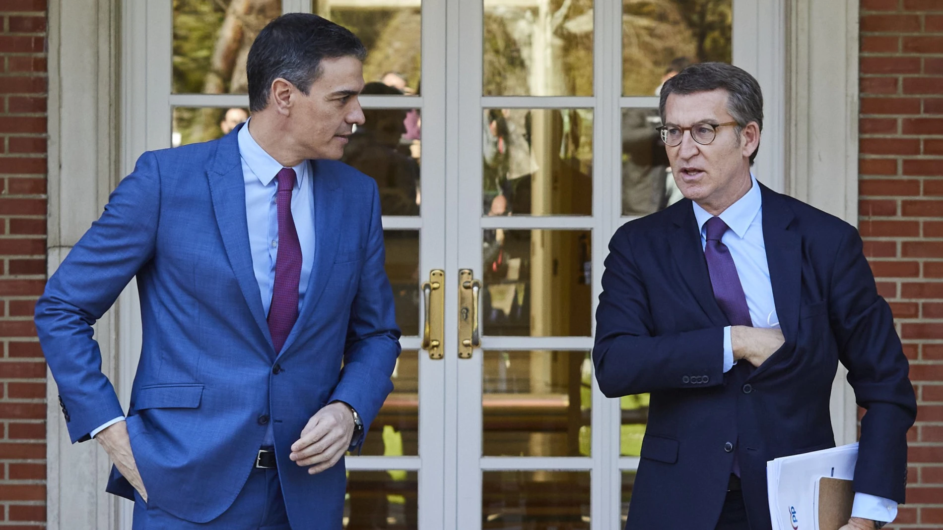 Pedro Sánchez y Alberto Núñez Feijóo