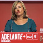 Rueda de prensa de Pilar Alegría