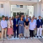 La consejera Crespo recibió de la Mancomunidad de la Costa del Sol el anteproyecto de la ETAP de Río Verde