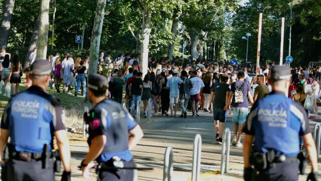 Vigilancia frente a los botellones