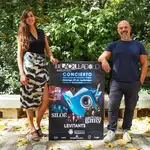 La concejala Blanca Jiménez y César Pérez Gellida presentan el concierto