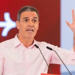 El secretario general del PSOE y presidente del Gobierno en funciones, Pedro Sánchez, inicia el curso político en Málaga