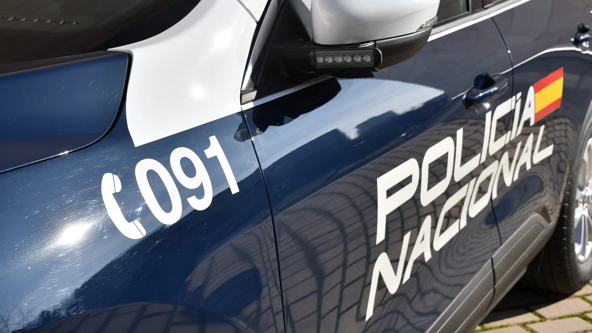 Vehículo de la Policía Nacional