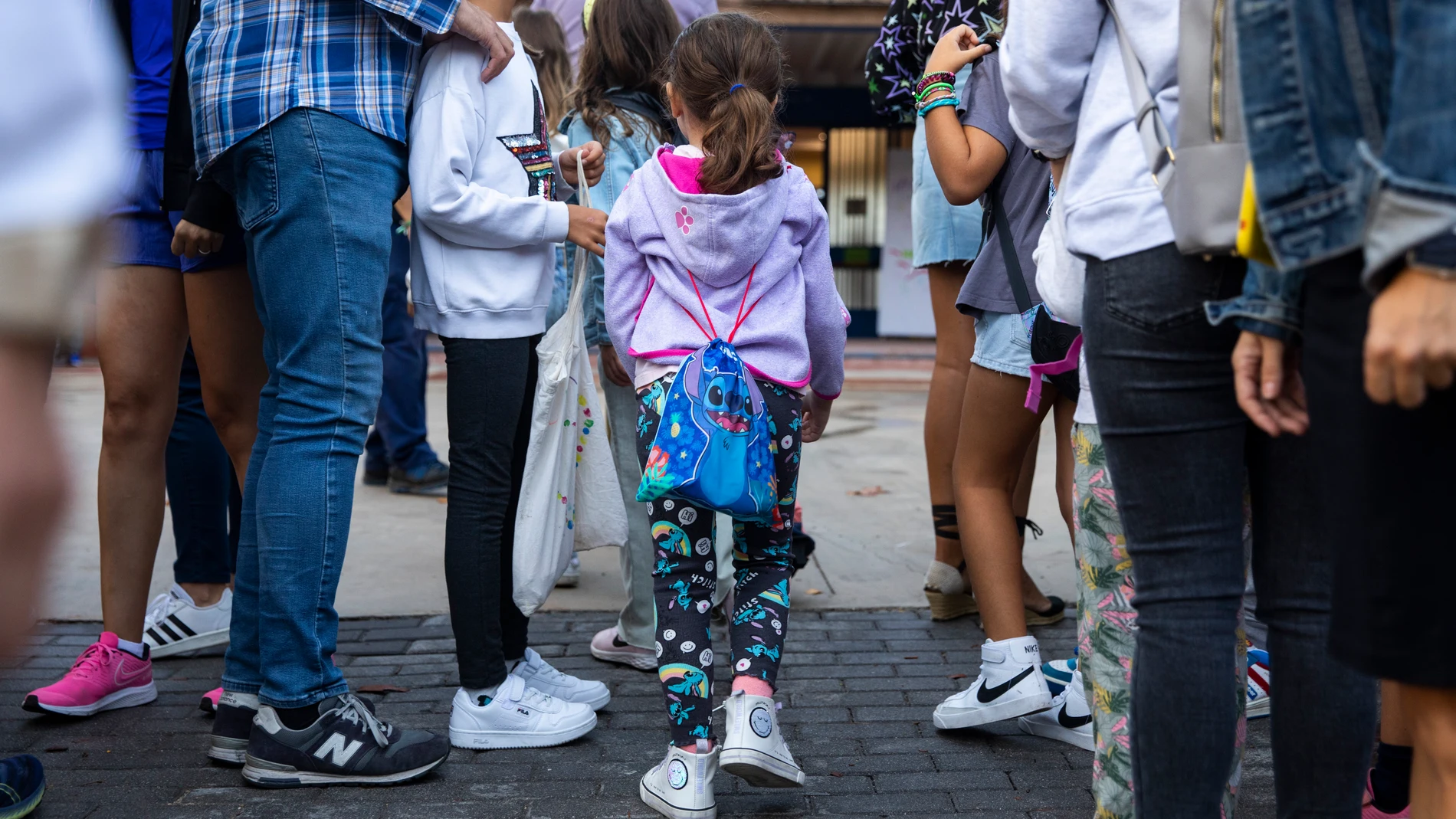 Inicio del nuevo curso escolar en Madrid, vuelta al cole.© Jesús G. Feria.