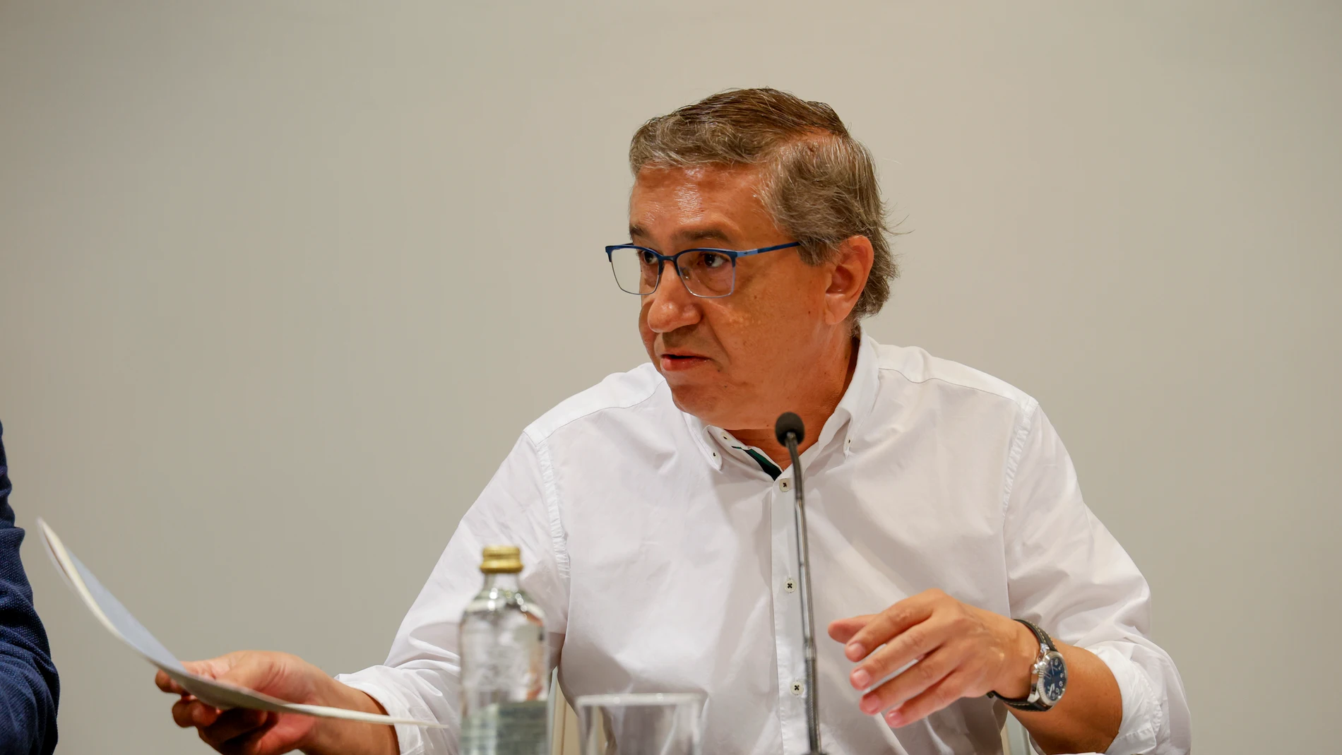 El conseller de Educación, José Antonio Rovira